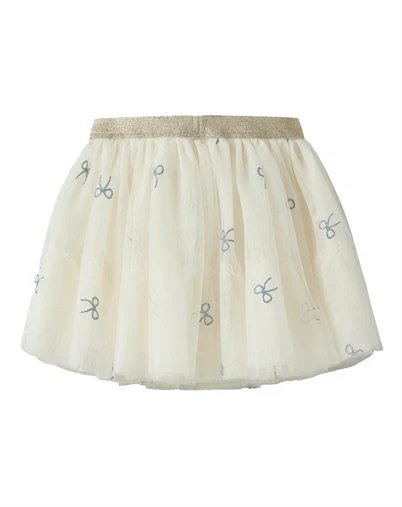 Name it - NMFKira Tulle Nederdel - Antique White